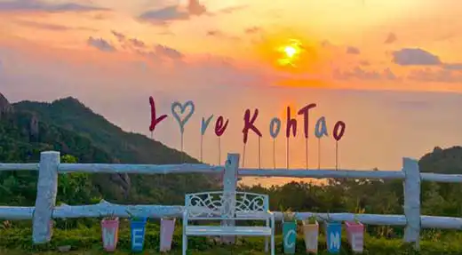 coucher de soleil koh-tao